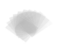 GATHINESS 10 Láminas de Plástico Transparente Película PE de Alta Resistencia y Difícil de Romper para Marcos de Fotos Adecuado para Carteles y Manualidades