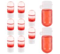 GATHINESS 10 Piezas Aceite Capilar Hidratante Bálsamo para Cabello Rizado, Extracto Natural, Rojo, para Mujeres, Uso en Casa y Viaje