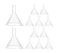 GATHINESS 100 Piezas Mini Embudos de Plástico Pp, Pequeños Embudos para Llenar Botellas Pequeñas, Llenado Preciso, Transferencia Fácil, Ligeros, para Viaje y Uso Diario