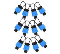 GATHINESS 12 Piezas Accesorio de Riego por Goteo Tipo Laberinto, Tapón Cierre para Tubo de 16mm, Azul, Plástico, para Conectores de Tubería y Cinta de Goteo, Agricultura E Invernadero,