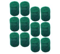 GATHINESS 12 Piezas de Almohadillas de Fieltro Verde 8X11Mm para Saxofón Alto Accesorio para Reparación y Mantenimiento de Saxofón Protector Portátil para Pilares de Instrumento Musical