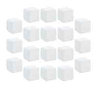 GATHINESS 18 Cubos de Calcio para Reptiles y Tortugas, Bloque Mineral de Calcio Blanco para Acuarios, Mejora la Calidad del Agua y Alimentación Diaria