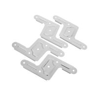 GATHINESS 2 Juegos Recambios de Hierro para Tenderetes de Ropa Plegables Grosor Estructural y Alineación de Agujeros para Balcón y Cuarto de Lavado