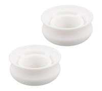 GATHINESS 2 Piezas Anillo Ajustador para Mantener el Equilibrio de Silicona de Color con Superficie Texturizada para Empuñadura de Bate de Béisbol y Softball en Prácticas al Aire Libre