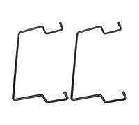 GATHINESS 2 Piezas Soporte Antideslizante Metálico para Colchón Negro, Fijación sin Taladro Diseño Minimalista y Elegante para Cama Ajustable