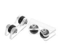 GATHINESS 2 Piezas Verificador de Rectitud de Tacos de Billar con Rodillo Portátil para Snooker y Pool Detector de Straightness y Concentricidad para Cuidado de Cues Accesorio
