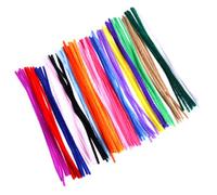 GATHINESS 200 Piezas de Varillas de Chenilla para Manualidades Diy, Limpiadores Artesanales de Poliéster Flexibles y Retorcidos Jardín de Infancia