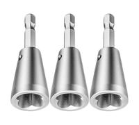 GATHINESS 3 Piezas Herramienta de Cable de Acero al Carbono para Torsión Automática Conector Rápido para Taladro que Aumenta Productividad y Facilita Trabajos Eléctricos