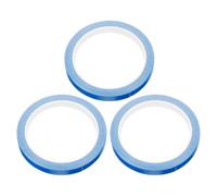 GATHINESS 3 Rollos Cinta Adhesiva para Borde de Pala de Tenis de Mesa Azul | Cobertura Envolvente, Adhesión Segura, para Borde de Pala y Práctica Recreativa en Casa