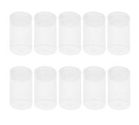 GATHINESS 30piezas Botes de Película de Plástico Transparente con Tapa Caja de Almacenaje para Películas de Cámara Bote para Aparejos de Pesca Accesorios Pequeños y Viaje