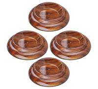 GATHINESS 4 Alfombrillas Antideslizantes para Piano de Madera Absorción y Protección, Material Abs y Algodón Eva para Uso Interior