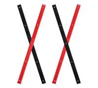 GATHINESS 4 Piezas Rieles Anticolisión para Patineta de Plástico, | Resistentes al Desgaste Impactos, Diseño Protector, Instalación Fácil, Uso Diario, Piezas para Patineta