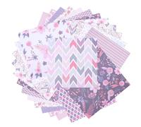 GATHINESS 48 Hojas Papel para Álbumes de Recortes Diy, Papel Artesanal Vintage para Álbumes de Recortes, 6 Pulgadas, Estampado, Fácil de Doblar y Escribir, para Origami y Tarjetas de