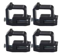 GATHINESS 4piezas Abrazaderas Negras para Tapa de Camión de Montaje Resistente para Furgonetas Camper y Accesorios de Autocaravana Fácil Instalación y Durabilidad Garantizada para Acampada