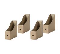 GATHINESS 4piezas Caja Archivadora de Papel Unidades Organizador de Escritorio Ligero y Resistente Almacenamiento Práctico para Oficina Hogar y Escuela sin Etiquetas ni Embalaje Individual