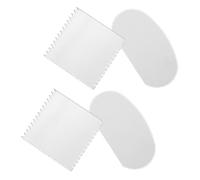 GATHINESS 4piezas Herramientas de Escultura de Arcilla Acero Inoxidable Raspadores Dentados para Modelado y Tallado Manual Ergonómicos para Manualidades