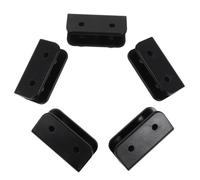 GATHINESS 5 Piezas Conector de Varilla de Codo de Plástico Negro para Carpa y Toldo, Diseño Angular de 90 Grados, Accesorio Multipropósito para Camping y Uso al Aire Libre