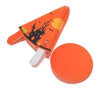 GATHINESS 50 Piezas Cajas de Papel para Dulces de Halloween Forma de Sombrero de Bruja Naranja, Diseño Divertido y Fácil para Repartir en Fiestas y Celebraciones