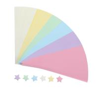 GATHINESS 540 Tiras de Papel de Origami para Estrellas de Colores Variados, Doble Cara, Adecuado para Manualidades DIY y Decoración Beneficios Terapéuticos