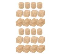 GATHINESS Accesorios para Casas de Muñecas 24 Pacas de Heno Pequeñas en Miniatura Formas Variadas para Decoración de Granja y Manualidades