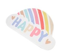 GATHINESS Alfombra Antideslizante de Poliéster para Baño Máxima Absorción y Diseño Arcoíris, Adecuado para Suelos y Alfombrillas de Hogar