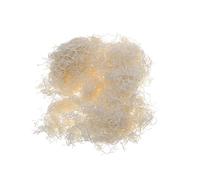 GATHINESS Almohadilla de Lana de Madera Beige para Nido de Pájaro y Reptil, Material Natural para Mascotas, Adecuado para Accesorios y Complementos de Aves