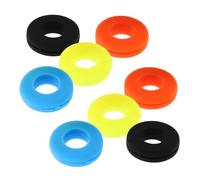 GATHINESS Amortiguador de Vibraciones Reducción de Impactos de Silicona Forma de Neumático 8 Piezas y Alta Resistencia para Raqueta de Tenis para Entrenamientos y Partidos