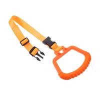 GATHINESS Asidero Plegable para Vehículo Naranja Agarre Antideslizante Ergonómico y Doble Resorte para Entrada Fiable y Cómoda en Condiciones Húmedas