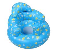 GATHINESS Asiento de Bañera Inflable Plegable Antideslizante para Bebés Función de Mini Sofá, Adecuado para Ducha y Viajes de Pequeños