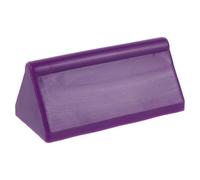 GATHINESS Bloque Activador de Goma para Diapasón Multifrecuencia Portátil con Máxima Vibración y Resonancia Silenciosa para Meditación y Mantenimiento Instrumental Morado
