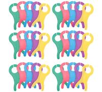 GATHINESS Bobinas de Hilo Grandes para Tejer y Punto de Cruz, Organizador de Bobinas de Hilo de Plástico Resistente, Surtido de 30 Piezas en Colores Rojo, Azul, Verde, Morado y Amarillo