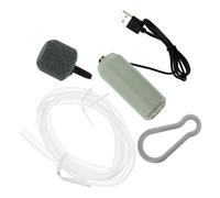 GATHINESS Bomba de Aire para Acuario USB Pequeña y Portátil, Oxigenador para Pecera Consumo, Volumen de Burbuja Estable, Adecuado para Acuarios y Pesca, Accesorio Práctico Color Aleatorio