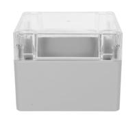 GATHINESS Caja de Conexiones con Tapa Abatible con Cubierta Transparente de Plástico y Conexiones Eléctricas Eficientes para Mantenimiento Eléctrico Industrial