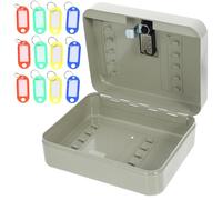 GATHINESS Caja de Llaves de Hierro Cerradura Electrónica Montada en Pared para Oficina y Hogar 20 Etiquetas para Gestión Segura de Llaves