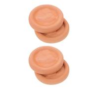 GATHINESS Calentador y Diseño Rústico Redondo de Pan de 4 Piezas Función de Calentamiento Multipropósito para Uso en Cocina y Mesa de Fiesta