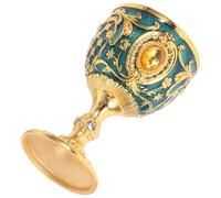 GATHINESS Cáliz Religioso Vintage de Metal Resistente para Uso Ceremonial, Copa Pequeña Adecuado para Ofrendas y Celebraciones Paganas, Vaso para Bebidas Variadas en Halloween