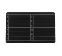 GATHINESS Cartera de Semillas Placa de Almacenamiento de Criptografía en Frío de Acero Inoxidable, 24 Palabras, Negra, Resistente al Fuego Corrosión, para Casa y Uso en Movimiento
