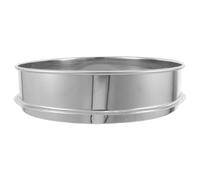 GATHINESS Colador de Esmalte Cerámico de Acero Inoxidable 20 CM Malla Fina, Cedazo para Filtrado de Lodos en Fabricación de Arcilla y Aplicaciones Artesanales