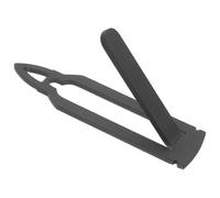 GATHINESS Colgador de Cráneo de Ciervo Europeo en Acero Inoxidable Negro Gancho para Decoración de Hogar Estilo Vintage y Montaje de Cabezas Decorativas Animales