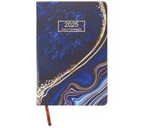 GATHINESS Cuaderno Anual 2025 Planificador Diario y Agenda Portátil, Papel Ligero y Alta Durabilidad para Oficina y Hogar
