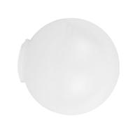 GATHINESS Cubierta de Lámpara Redonda Acrílica para Globo de Poste Exterior, Pantalla Protectora para Bombilla de Mesa y Jardín, Recambio para Lámparas de Pared 250Mm-120Mm Uso en