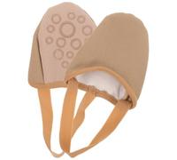 GATHINESS Cubiertas para Dedos de Zapatillas de Ballet Antideslizantes S | Tejido de Punto y Silicona, Transpirables y Cómodas, para Ballet y Danza, Ajuste para Talla S 34-37