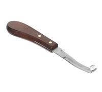 GATHINESS Cuchillo para Reparar Cascos de Acero Inoxidable Doble Filo para Diestros Herramienta Compacta y Reutilizable para Cuidado Diario de Pezuñas de Caballos y Ganado