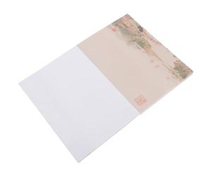 GATHINESS de Notas Papel Blanco Fácil de Usar y Tacto Agradable para Adolescentes de Estilo Chino 80 Prácticas para Planificación y Mensajes