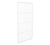 GATHINESS Divisor Metálico para Congelador 45×22 Cm, Estante de Alambre Blanco para Organización, Separador Ajustable para Refrigeradores y Arcones Congeladores, Accesorio de
