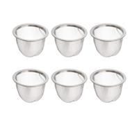 GATHINESS Filtro de Té de Malla de Acero Inoxidable 6 Piezas Alta Durabilidad y Textura Fina para Obsequio a Amigos Que Disfrutan Beber Té