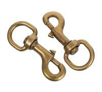 GATHINESS Hebillas de Cuerda de Tracción para Mascotas 2piezas, Aleación de Zinc, Fácil de Poner y Segura, Accesorios para Arneses Ideales para Picnic y Uso en Casa