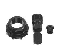 GATHINESS Herramienta de Extracción para Pedalier de Bicicleta Mango Antideslizante y Acero al Carbono, Kit Completo para Reparación en Carretera o Garaje