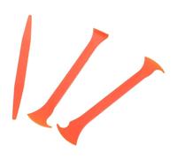 GATHINESS Herramientas de Plástico Naranja para Envoltorio Automotriz Kit de 3 para Tintar Ventanas y Acabado de Bordes en Vinilo de Coche, Adecuado para Entusiastas y Profesionales del