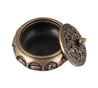 GATHINESS Incensario Adorno Tallado de Latón Dorado del Zodíaco Chino para del Té y del Hogar en